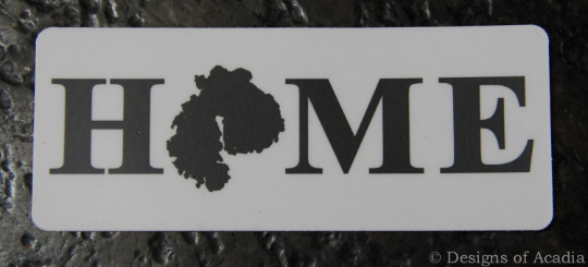 Sticker - "MDI - HOME" - Vertical