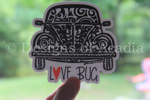 Sticker - "Love Bug" BEETLE