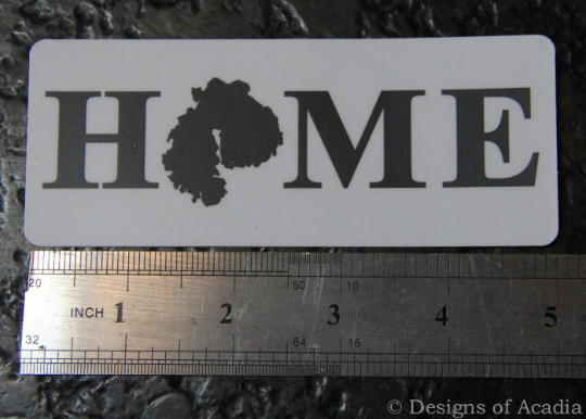 Sticker - "MDI - HOME" - Vertical