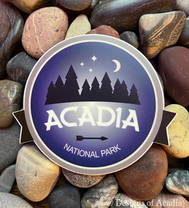 Sticker - Acadia Night Sky