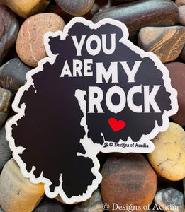 Sticker - "MDI - You Are My Rock" - Vinyl Sticker