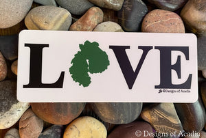 Sticker - "MDI - LOVE" - Vertical