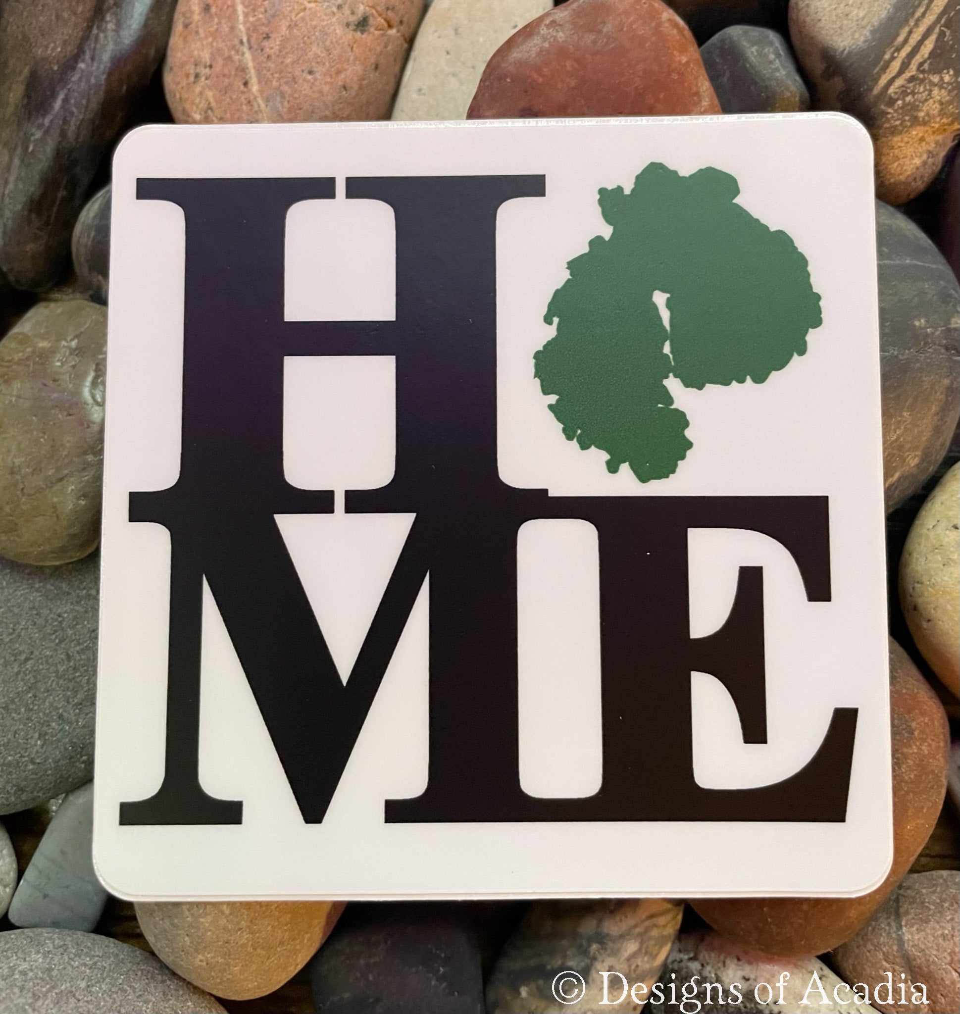 Sticker - "MDI - HOME" - Stacked