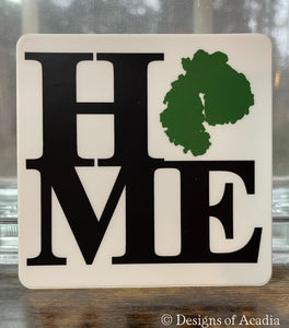 Sticker - "MDI - HOME" - Stacked