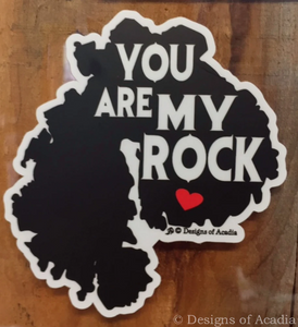Sticker - "MDI - You Are My Rock" - Vinyl Sticker